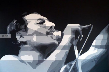 portrait Freddy Mercury